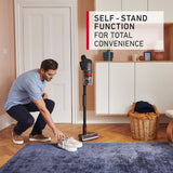 Hoover CLSV-HPMS, HomePro Cordless Stick Vacuum Cleaner – HairWrap Resist, FlexiClean, 45-Min Runtime, LED Floorhead