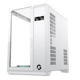 GAMEON Infinity Midnight Series ARGB Mid Tower Gaming Case - White (4 ARGB Fans Included)