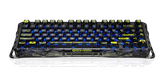 GravaStar Mercury K1 Lite 75% Wireless Mechanical Gaming Keyboard - Transparent Black