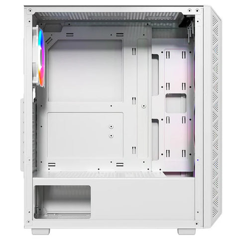 Twisted Minds Apex-03 Mid Tower, 3*120mm ARGB Fan Gaming Case - White