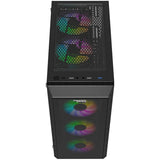 Twisted Minds Apex-03 Mid Tower, 3*120mm ARGB Fan Gaming Case - Black