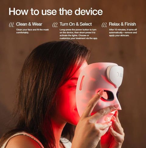 ELLE, Radiance Boost Pro Facewear LED Mask