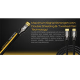 Twisted Minds HDMI 2.1 Resolution 8K/60Hz, 4K/120Hz, 4K/60Hz - Bandwidth 48Gbps Cable