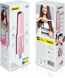 BSON Lock Hair Styler - Wireless Straightener & Curler with Heat Adjustment