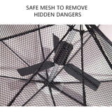 TB Protection Walking Umbrella With Spray and Fan