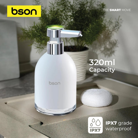BSON Smart Soap Dispenser - Touchless, Adjustable Foam & Fast Charging