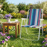 Folding Beach Chair with Arm Rest - K2660