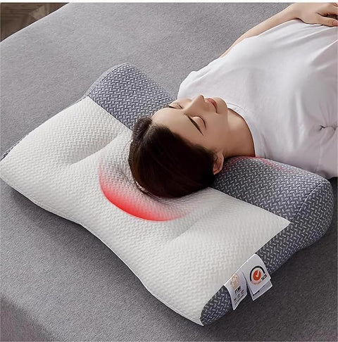 Neck Pillow Super Ergonomic Pillow - Protect Your Neck and Spine,Ergonomic Pillows for Sleeping,Pillow for All Sleeping Positions