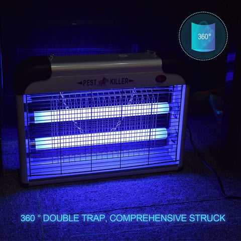 Double Tube UV Electric Mosquito Killer - 12W