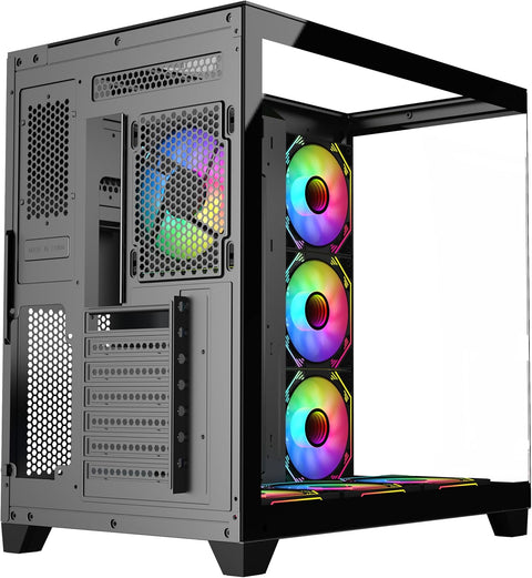 تجميعة كمبيوتر ألعاب قيمنق (Intel Core i5-14400F, RTX 5060 8GB) – رام 16 جيجابايت DDR5، هارد 500 جيجابايت SSD، مع نظام Windows 11 Pro