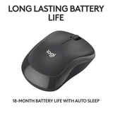 Logitech M241 Silent Wireless Mouse – Graphite