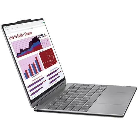 Lenovo Yoga 9 2-in-1 14IMH9/Ultra 7 155H,16C/14"4K WQUXGA Touch/16GB LPDDR5x-7467 Soldered Ram/1TB M.2 2242 NVMe SSD/Integ Intel Arc Grap/Win 11 Home/Luna Grey/Arb-Eng/2YW+Pen+USB-C 3-in-1 Hub+Sleeve