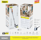 BSON Cordless Stick Vacuum - Orange with Light & Water Tank