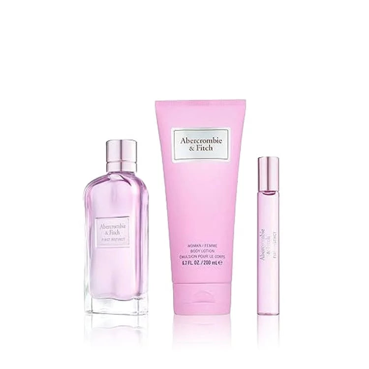 Abercrombie & Fitch First Instinct EDP 100 ml/l - 3 PCS Woman Set (Aber/Fitch) Abercrombie & Fitch First Instinct EDP 100 ml/l - 3 PCS Woman Set (Aber/Fitch)