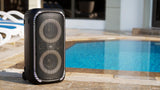 Porodo PD-BASHX-BK, Soundtec 640W Party Speaker with Trolley - Black