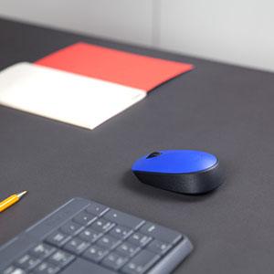 Logitech M171 Wireless Nano Optical Mouse Ambidextrous – Blue