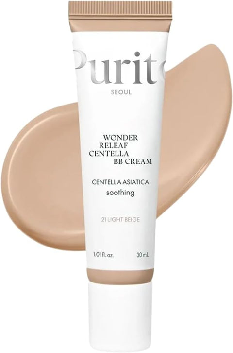 PURITO Wonder Releaf Centella BB Cream #21 Light Beige - 30ml