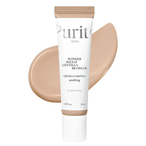 PURITO Wonder Releaf Centella BB Cream #21 Light Beige - 30ml