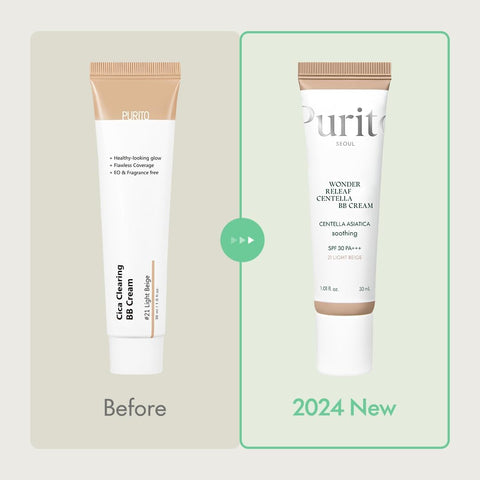 PURITO Wonder Releaf Centella BB Cream #23 Natural Beige - 30ml
