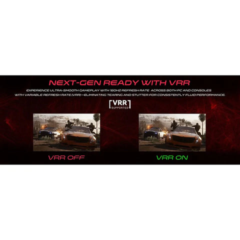 GameOn GOMM24FHD180IPS, Marksman Series 24" FHD, 180Hz, MPRT 0.5ms, HDMI 2.1, Fast IPS Gaming Monitor (Supports PS5) - Black