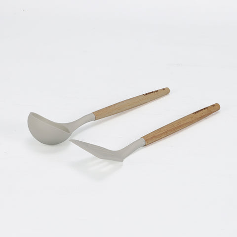 Daewoo H Series 9 Pcs Granite Cooking Set 28, 24, 20 cm Pot, 26 cm Pan with 2 Pcs of Utensil Tools