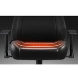 Andaseat Novis Gaming Chair, PVC, Large - Black