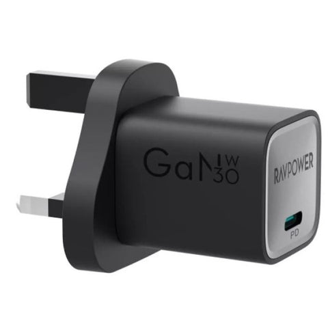 RAVPower 30W GaN Tech PD USB-C Wall Charger - PC1056