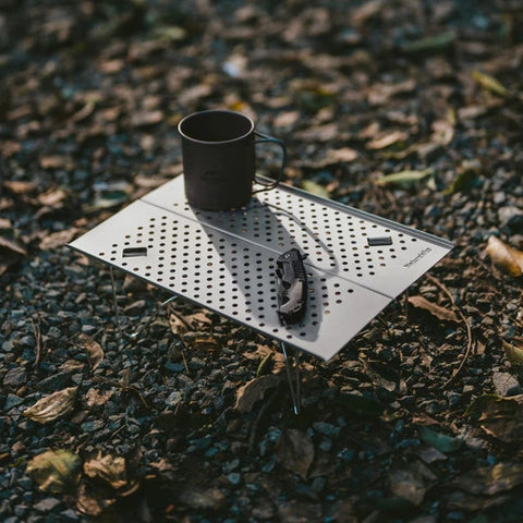 Naturehike Yamani X01 Portable Folding Table - Silver (31×21×10.3)