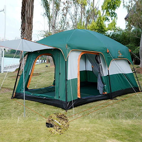 Foldable Family Camping Tent with Carry Bag – 8–10 Persons