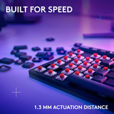 Logitech G515, TKL LIGHTSPEED Low-Profile Wireless Gaming Keyboard Tactile Switch