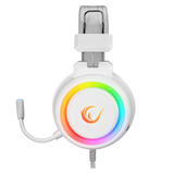 Rampage SN-R10 ALQUIST RGB Headset with USB and 3.5mm AUX - White