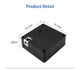 Gopeta Y100C, Smart Card Cabinet Lock for Wooden Drawers and Cabinets, Hidden Card Access – Black