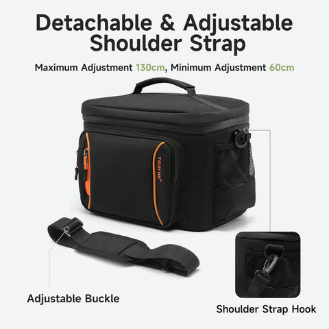 Tigernu T-S81196 13L Insulated Cooler Bag - Black