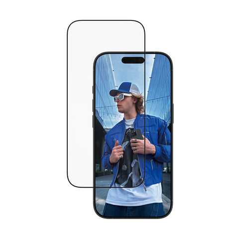 PanzerGlass Screen Protector iPhone 17, 17 Pro, 17 Air, 17 Pro Max | Ultra- Wide Fit w. EasyAligner