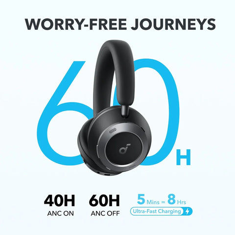 Anker Soundcore Space One Pro, FlexiCurve Over-Ear Headphone