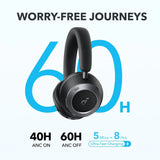 Anker Soundcore Space One Pro, FlexiCurve Over-Ear Headphone