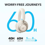 Anker Soundcore Space One Pro, FlexiCurve Over-Ear Headphone