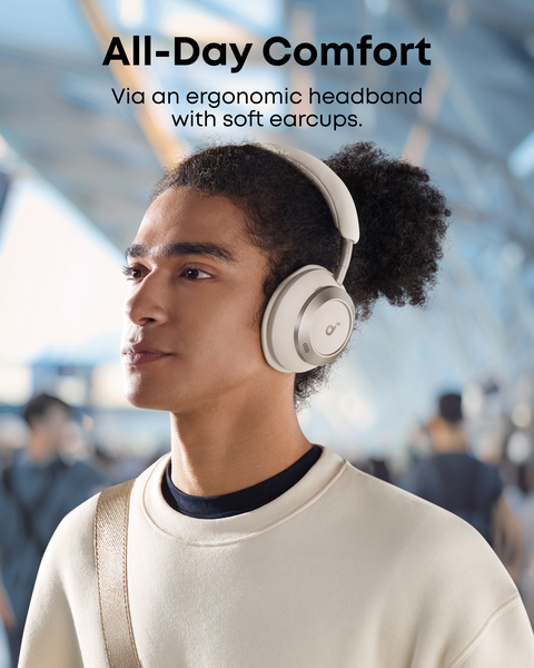 Anker Soundcore Space One Pro, FlexiCurve Over-Ear Headphone