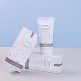 AgeLab Snail Mucin Brightening Sun Cream SPF 50+ PA+++ | Korean Skincare | Anti-Aging, Hydrating, & Whitening Sunscreen | Non-Greasy, No White Cast, All Skin Types Sensitive Skin Safe | 70ml