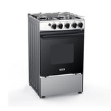 Ignis Gas Cooker 50x55, 4 Burners, Silver