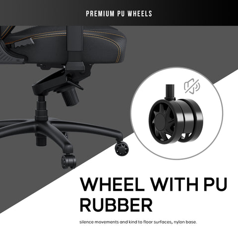 Anda Seat Phantom 3 XL Gaming Chair - Black