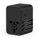 WiWU Wi-UA006 45W GaN Universal Plug Adapter with 3 USB-C and 2 USB-A Ports
