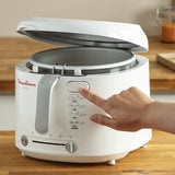 Moulinex 1470Watts, DeepFryer, White - AF203127