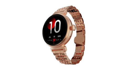 HiFuture Aura smartwatch-(Golden Pink)