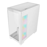 AZZA COVE Black ATX Mid Tower PC Case with 4 ARGB Fans Support Top 360 cooler - usb type C
