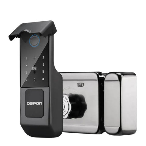 Advanced Biometric Smart Door Lock with Tuya App Control, Fingerprint Access, IC Card & Multi-Access Security System