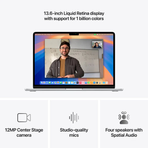 Apple MacBook Air 13.6" M4 10-core CPU, 10-core GPU 16‑core Neural Engine 24GB RAM 512GB SSD - SILVER