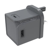 Allocacoc USB Cube Original PD GaN 65W - UK, Grey