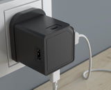 Allocacoc USB Cube Original PD GaN 65W - UK, Grey