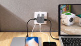 Allocacoc USB Cube Original PD GaN 65W - UK, Grey